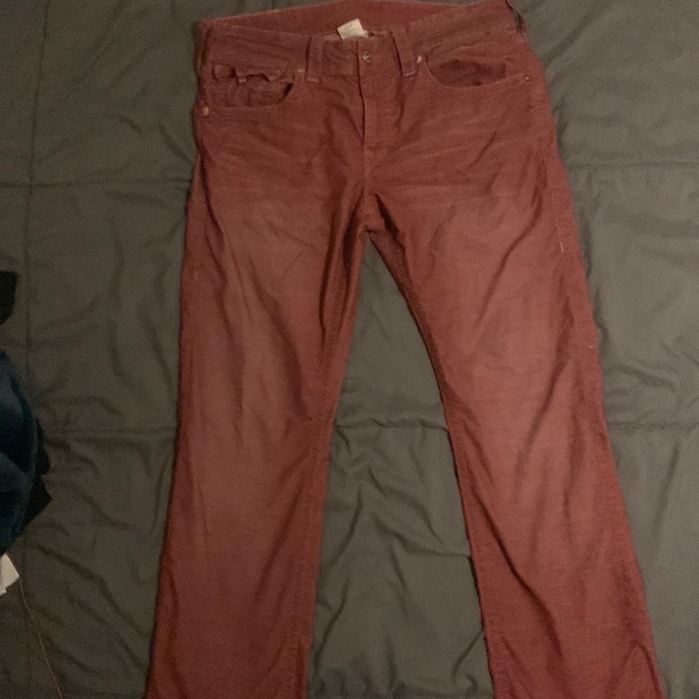 Red Corduroy Trueys